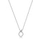 Silver Knot Pendant Necklace